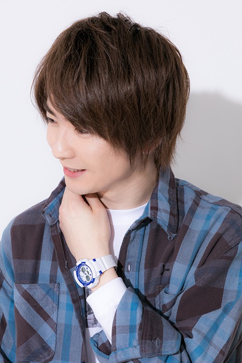 腕時計（王城ホワイトナイツモデル）の着用イメージ。