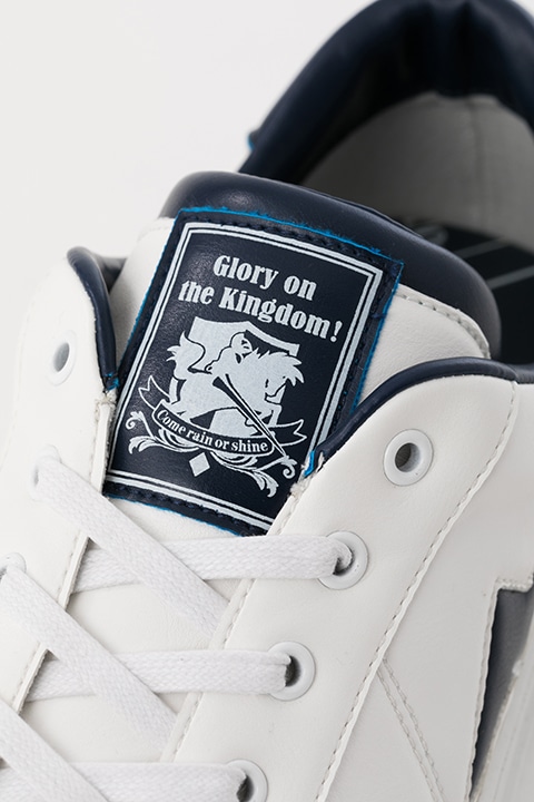 「アイシールド21」コラボレーション スニーカー（王城ホワイトナイツモデル）
