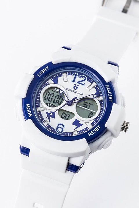 「アイシールド21」コラボレーション 腕時計（王城ホワイトナイツモデル）