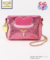 オリジナル商品のグリッターマルチポーチ。