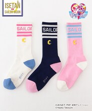 オリジナル商品のセーラームーンソックスセット。