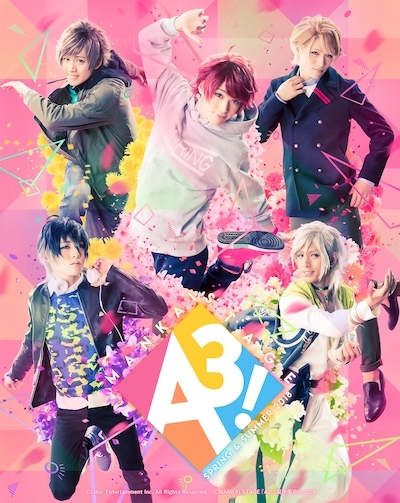 「MANKAI STAGE『A3!』～SPRING & SUMMER 2018～」キービジュアル