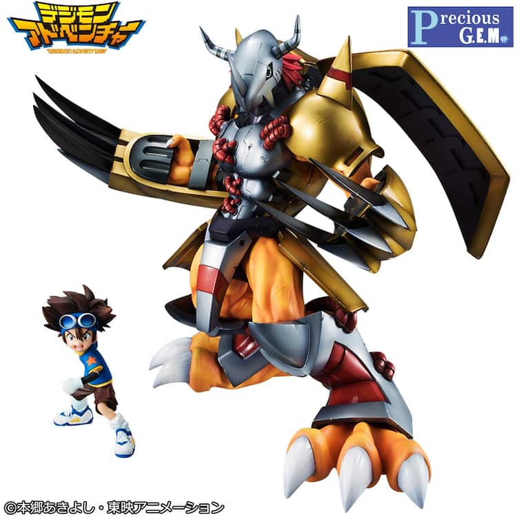 デジモン」新作フィギュア、共に戦う太一＆ウォーグレイモンを立体化 