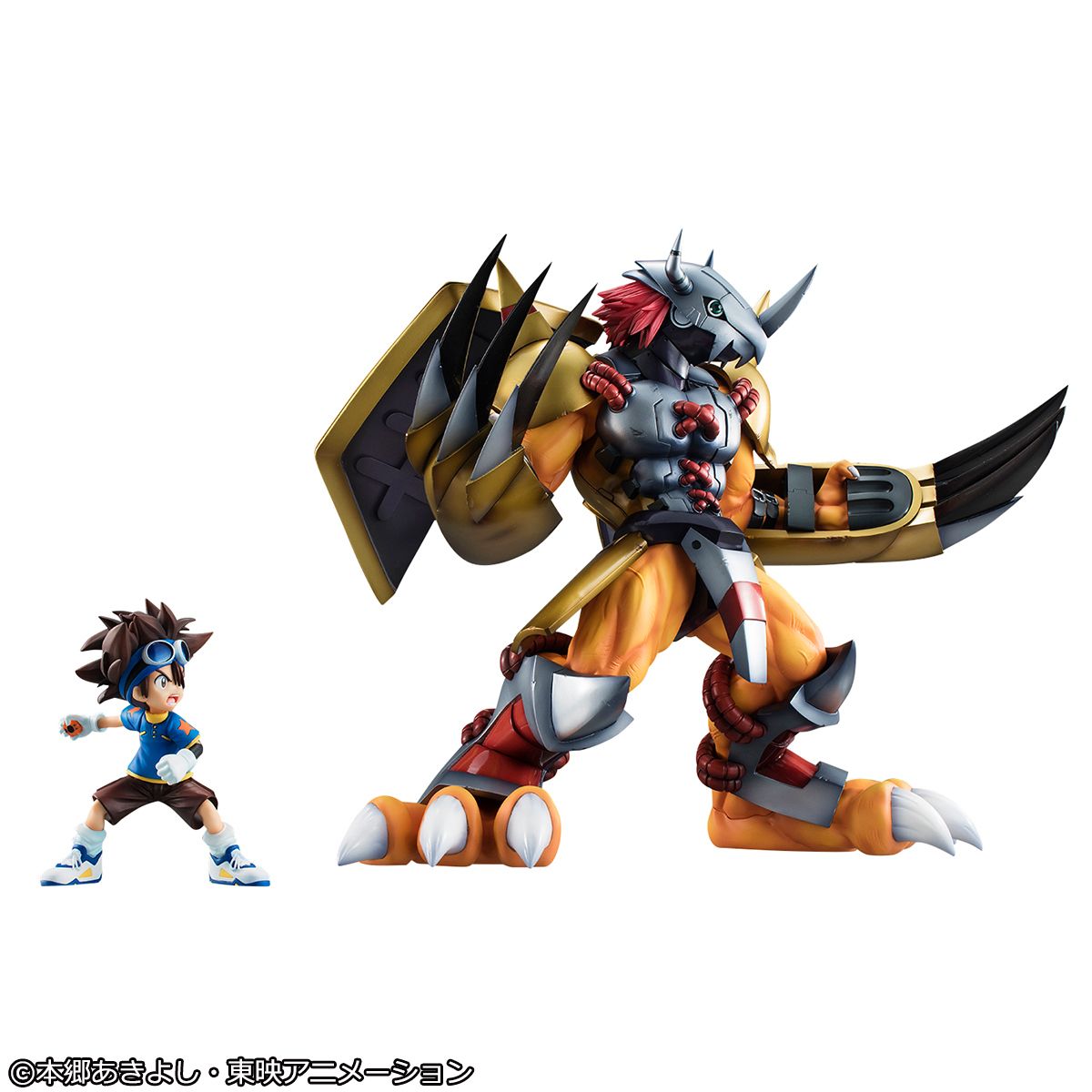 「Precious G.E.M.シリーズ デジモンアドベンチャー ウォーグレイモン＆八神太一」