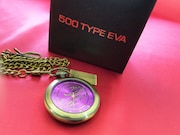 「エヴァンゲリオン新幹線500 TYPE EVA懐中時計」