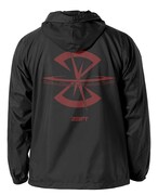 「ザフト フーデッドウインドブレーカー」背面