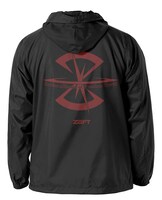 「ザフト フーデッドウインドブレーカー」背面