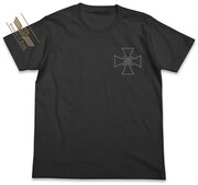 「ジオン勲功十字章 Tシャツ」墨色