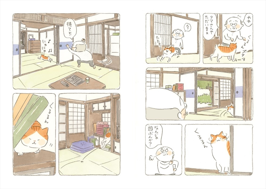 「ねことじいちゃん」より。
