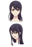 如月天奈の設定画。