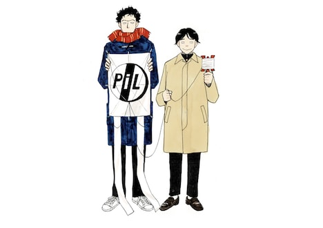 よしもとよしともがインタビューのため描き下ろしたイラスト。(c)Yoshitomo Yoshimoto 2018