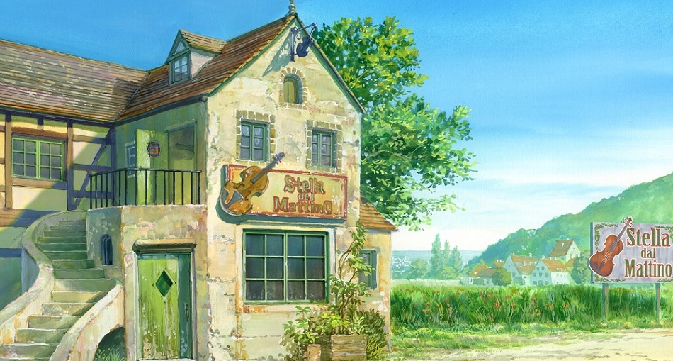 美術設定画。