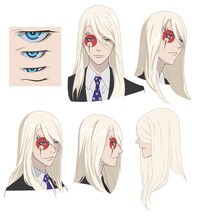 皆月（CV:石川界人）キャラクター設定画。