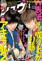 月刊COMICリュウ4月号の表紙は、奥嶋ひろまさの「頂き！成り上がり飯」と「アキラNo.2」が飾っている。