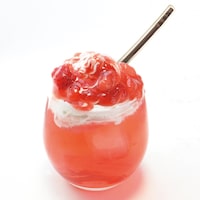 「『てめーらァァァ！それでも銀魂ついてんのかァァァ!!!』銀さんのいちごドリンク」