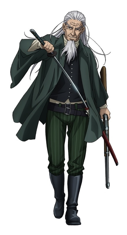 土方歳三の設定画。