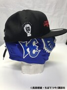 「TANGE GYM（丹下拳闘クラブブラックキャップ）」連載開始50周年記念のロゴ。