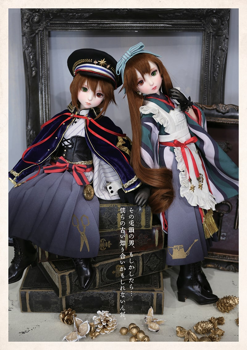 ローゼンメイデン15周年展の図録がujに しきみ衣装デザインのドールがずらり コミックナタリー
