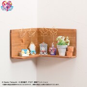 「美少女戦士セーラームーン カードスタンドセット」の使用例。