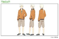 スノーのキャラクター設定画。