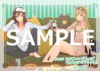 COMIC ZIN特典の描き下ろしイラストカード。