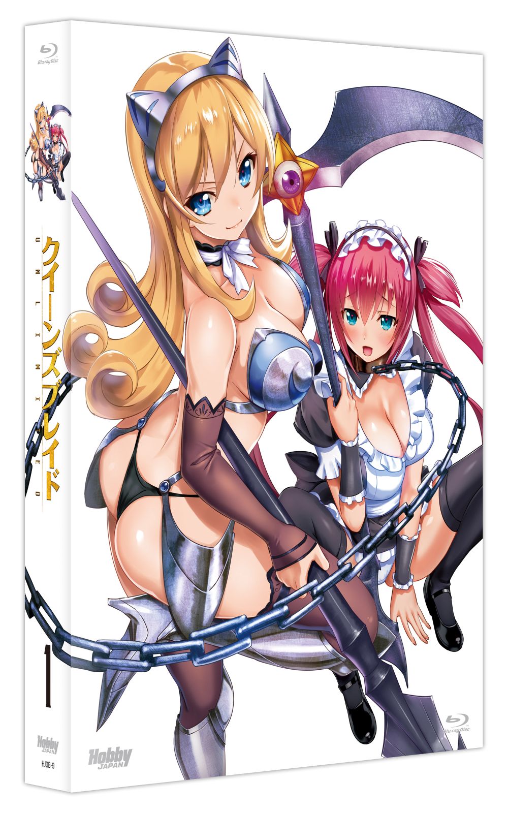 「クイーンズブレイドUNLIMITED [episode1:エリナの旅立ち]」Blu-rayパッケージ