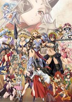 「クイーンズブレイド 玉座を継ぐ者」メインビジュアル