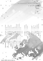 「ヘタリア Axis Powers アンソロジー」2巻の目次ページ。