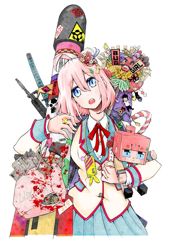 バグった姿の人間に特殊能力が発現する「バグガール。」ぜにょん新連載