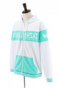 「ハイキュー!!」のジップアップパーカー（青葉城西高校モデル）。