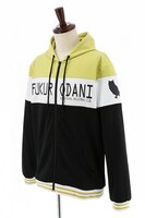 「ハイキュー!!」のジップアップパーカー（梟谷学園高校モデル）。