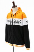 「ハイキュー!!」のジップアップパーカー（烏野高校モデル）。