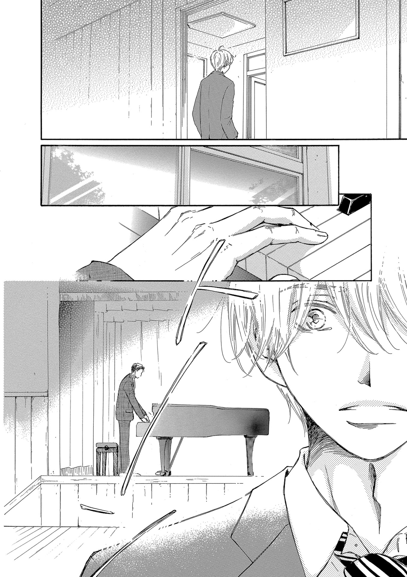 マンガ版「羊と鋼の森」上巻より。