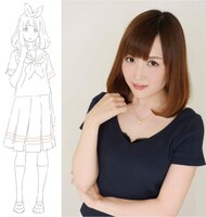 吉川優子を演じる山岡ゆり。