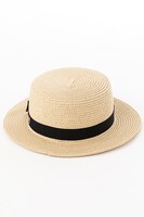 如月恋をイメージしたカンカン帽。