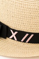 如月恋をイメージしたカンカン帽。