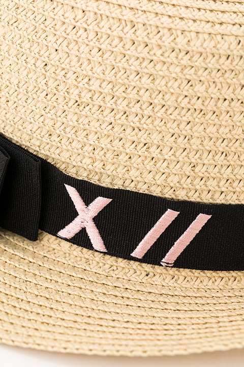 如月恋をイメージしたカンカン帽。