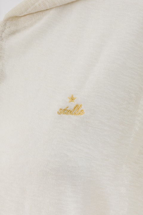 師走駆をイメージしたシースルーパーカー。