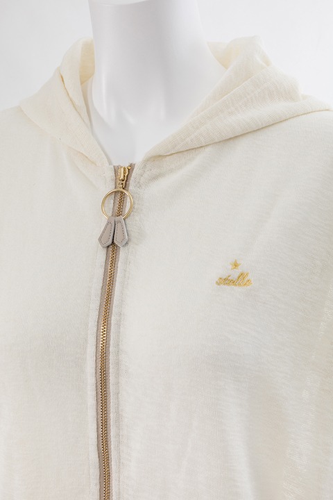 師走駆をイメージしたシースルーパーカー。