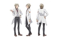 宇奈月大樹の設定画。