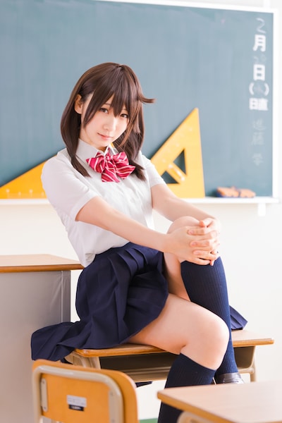 伊織もえによる天野めぐみのコスプレ写真。
