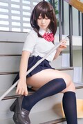 伊織もえによる天野めぐみのコスプレ写真。