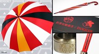 「前原光榮商店×エヴァンゲリオンコラボレーション洋傘」2号機モデル