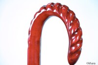 「前原光榮商店×エヴァンゲリオンコラボレーション洋傘」サードインパクトバージョンの持ち手。