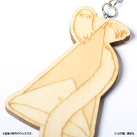 フデムシのウッドキーホルダー