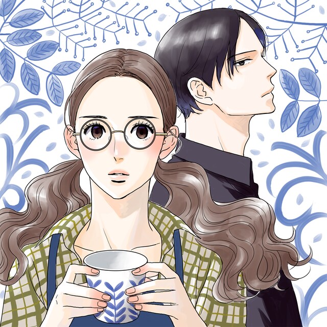 「青の花 器の森」カット