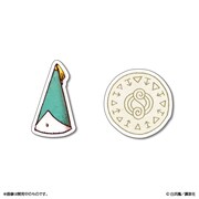 とんがり帽子と魔法陣のピンズセット