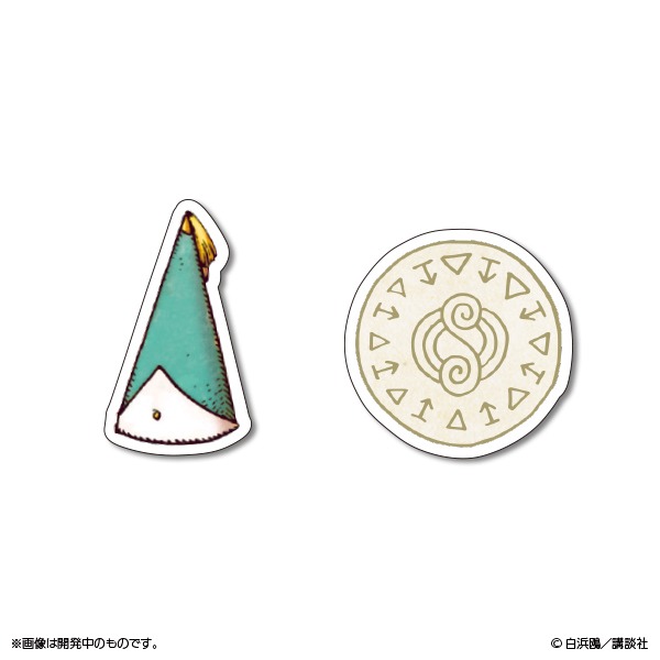 とんがり帽子と魔法陣のピンズセット