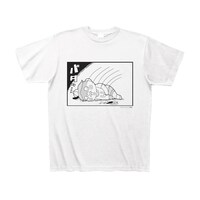 「ポプテピピック」の「サブキャラクソTシャツ」（ウマイウマイボーイ）。