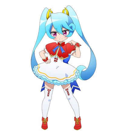 えぞみちのキャラクタービジュアル。